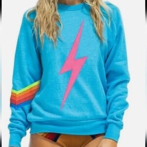 Rare Aviator Nation Blue Chevron Large